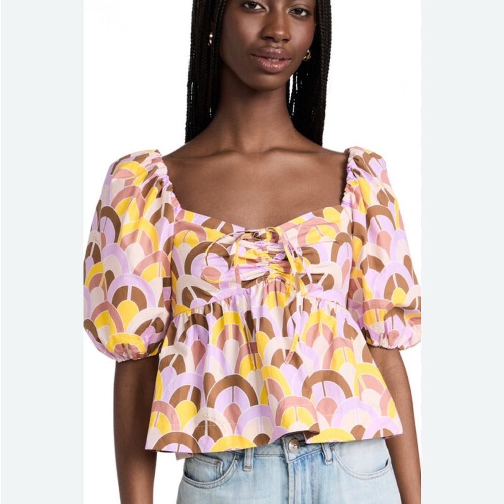 Cara Cara Colorful Patterned Women's Top